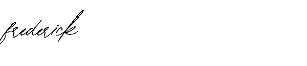 Frederick字体