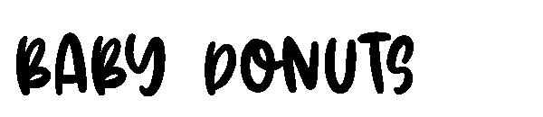 baby donuts字体