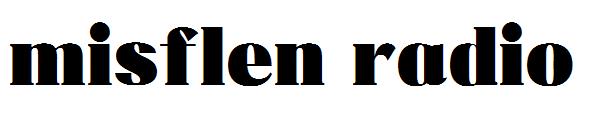 misflen radio字体