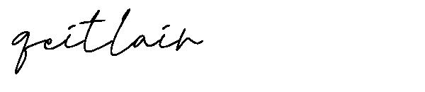 qeitlair字体