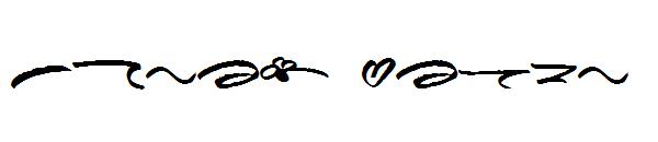 break dance字体