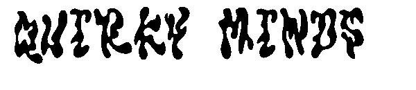 quirky minds字体
