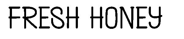 Fresh honey字体