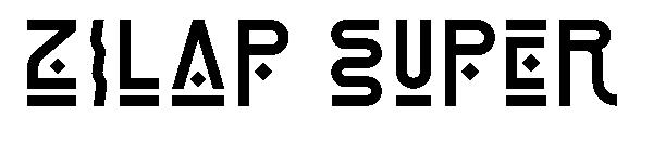 zilap super字体