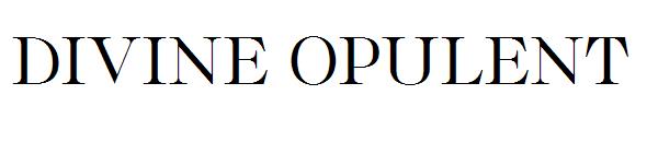 divine opulent字体