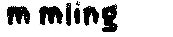 m mling字体