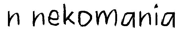 n nekomania字体