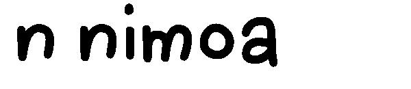 n nimoa字体
