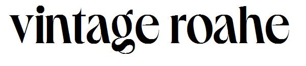 vintage roahe