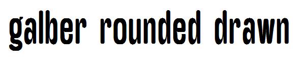 galber rounded drawn