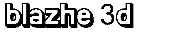 blazhe 3d