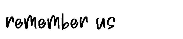 remember us