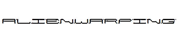 Alienwarping字体