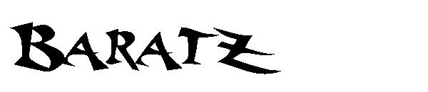 Baratz字体
