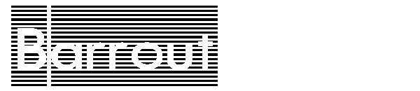 Barrout字体