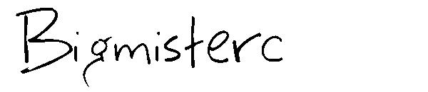 Bigmisterc字体