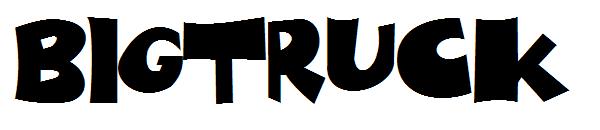 Bigtruck字体