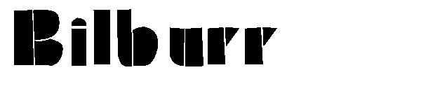 Bilburr字体