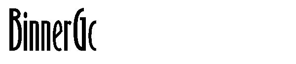 BinnerGc字体
