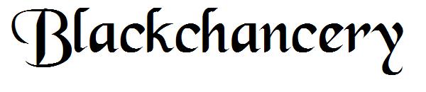 Blackchancery字体