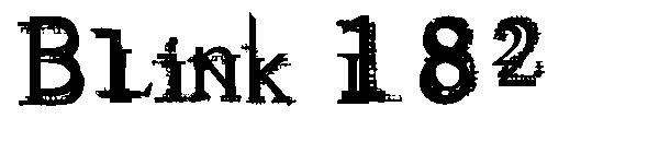 Blink182字体