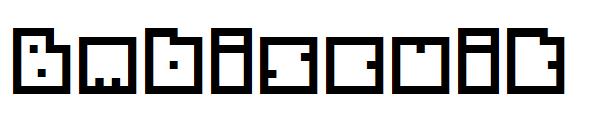 Bmbiscuit字体