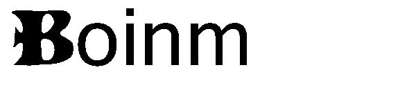Boinm字体