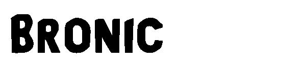 Bronic字体