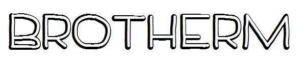 Brotherm字体