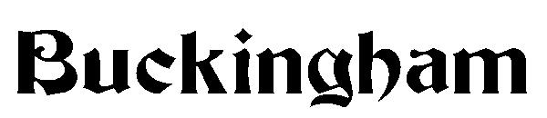 Buckingham字体