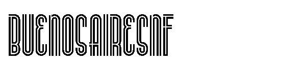 Buenosairesnf字体
