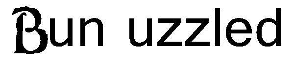 Bunfuzzled字体