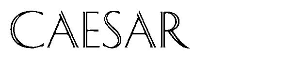 Caesar字体
