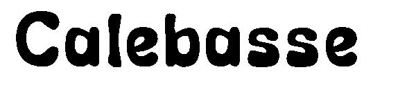 Calebasse字体