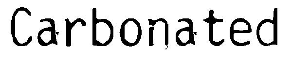 Carbonated字体