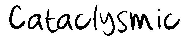 Cataclysmic字体