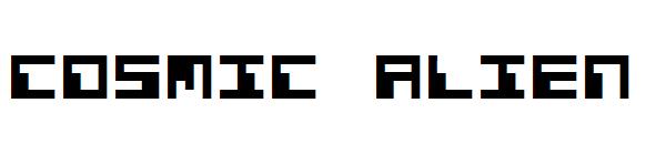 Cosmic Alien字体下载