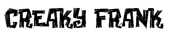 Creaky Frank字体