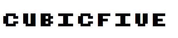 Cubicfive字体下载