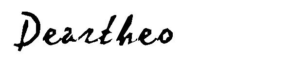 Deartheo字体
