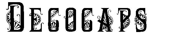 Decocaps字体