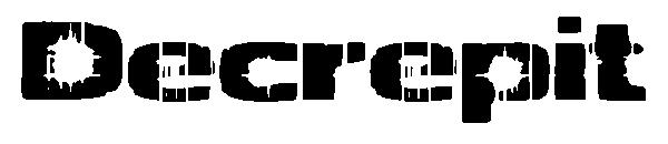 Decrepit字体