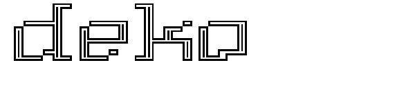 Deko字体