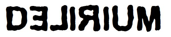 Delirium字体