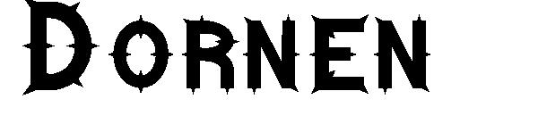 Dornen字体
