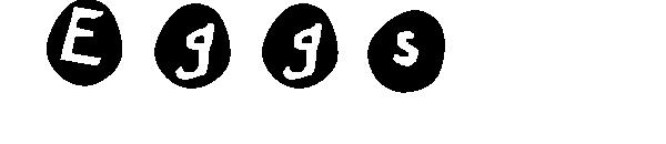 Eggs字体