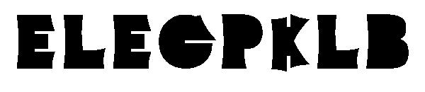 ELECPKLB字体