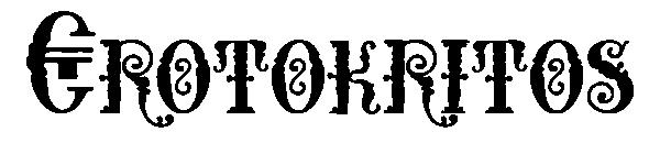 Erotokritos字体