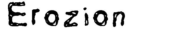 Erozion字体