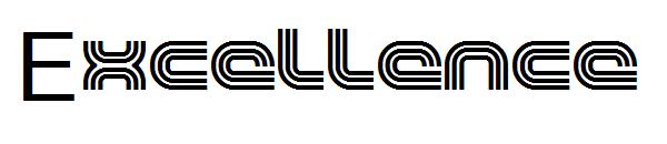 Excellence字体